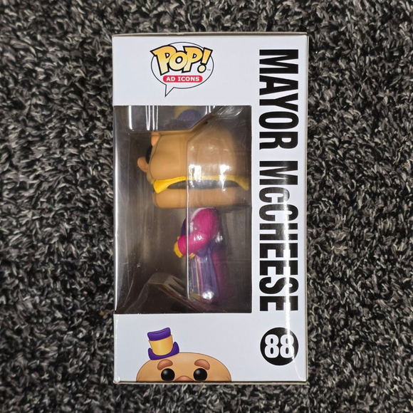Boys Funko Mayor McCheese Action Figure One Size Brown Purple - Picture 2 of 5